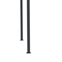 Pergola 2.95x2.95m Pavillon Aluminium