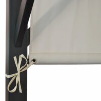 Pergola Baia - Garten Pavillon + Schiebedach 4x4m