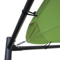 Pergola Phos Garten Pavillon Sonnensegel 4x4m grün