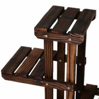 Pflanzentreppe Blumentreppe Pflanzregal  3 Etagen - Holz