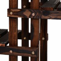 Pflanzentreppe Blumentreppe Pflanzregal  3 Etagen - Holz