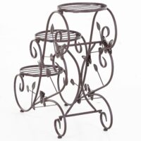 Pflanzentreppe Blumentreppe Pflanzregal  3 Etagen - Metall