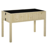 Pflanzkasten Pflanztisch mit 6 Fächer Tanne Massiv 120x60x81cm