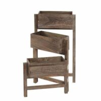 Pflanzregal Höhe: 65cm  Shabby-Look Vintage braun