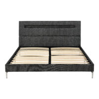 Polsterbett Taastrup mit LED Beleuchtung 140x200cm