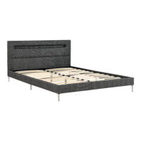 Polsterbett Taastrup mit LED Beleuchtung 140x200cm