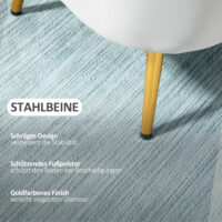 Polstersessel Armsessel Samtoptik Vintage-Design Grau