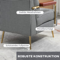 Polstersessel Einzelsessel 50s mit Federkern