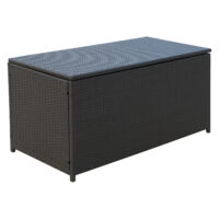 Polyrattan Kissenbox Auflagenbox 118x54x59cm