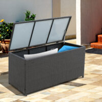 Polyrattan Kissenbox Auflagenbox 118x54x59cm