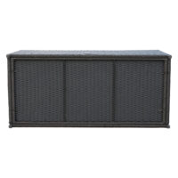 Polyrattan Kissenbox Auflagenbox 118x54x59cm