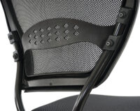 Profi-Bürostuhl Seattle Chefsessel 150kg belastbar Stoff ohne Armlehnen