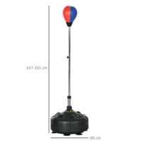 Punchingball Höhenverstellbar 147-165cm Boxbirne freistehend
