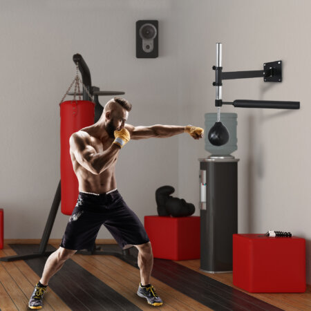 Punchingball Spinning Boxing mit Reflexstange
