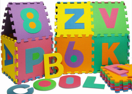 Puzzlematte 86 teilig - Spiel Teppich Matte