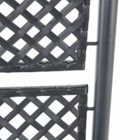 Rankgitter Rattan Pflanzkasten Rankhilfe 142x43x43cm