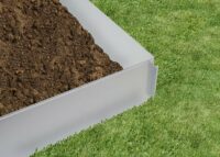 Rasenkante Beeteinfassung Beetumrandung verzinkt 10x1m H:18cm