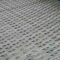 Rattan Gartenbank Sitzbank Gartensofa mit Tisch 2-Sitzer