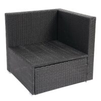 Rattan Gartenlounge Sitzgruppe Brescia ~ mit Kissen