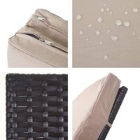 Rattan Liegestuhl Sonnenliege