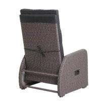 Rattan Sitzgruppe mit Hochlehner und Sofa - verstellbar