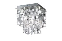 RealityTrio Deckenleuchte Deckenlampe N9 ~ chrom 24x24cm