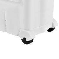 Rollregal 102x12x54.5cm Rollwagen Weiss