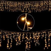 Regen Lichterkette mit 400 LEDs 15 Meter & Fernbedienung