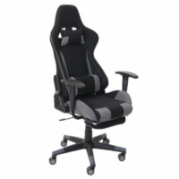 Relax-Bürostuhl  150kg belastbar Gamingstuhl mit Fussstütze