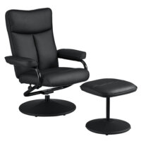 Relaxsessel Lohja 108x79x77 cm verstellbar mit Fusshocker