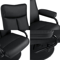 Relaxsessel Lohja 108x79x77 cm verstellbar mit Fusshocker