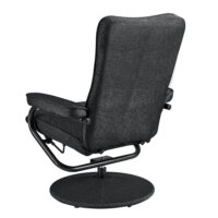 Relaxsessel Lohja 108x79x77 cm verstellbar mit Fusshocker Stoff