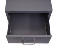 Rollcontainer Boston 4 Schubladen 48x28x41cm dunkelgrau