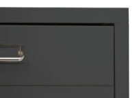 Rollcontainer JAM-L49 Aktenschrank Metall 75x40x41cm 6 Schubladen