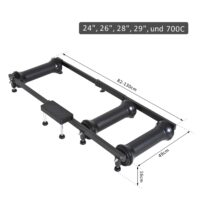 Rollentrainer Fahrradtrainer Indoor-Training 82-130cm