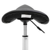 Rollhocker Sattelhocker Praxishocker 49-61cm schwarz