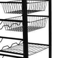 Servierwagen Rønnede Metall Schwarz