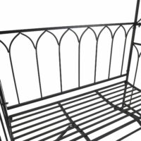 Rosenbogen Gartenbank Rankhilfe Metall 203cm