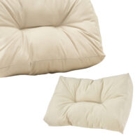 Rückenkissen für Palettenmöbel Comfy 40x60x12 cm Beige