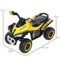 Rutschauto Quad Kinder Rutscher mit Licht und Sound