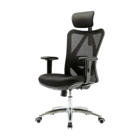 SIHOO Bürostuhl ergonomisch verstellbare Lordosenstütze 150kg belastbar