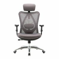 SIHOO Bürostuhl ergonomisch verstellbare Lordosenstütze 150kg belastbar