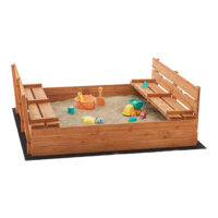 Sandkasten Campillos mit Sitzmöglichkeit 118 x 114 cm