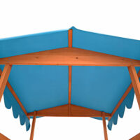 Sandkasten mit Spielveranda Spielhaus Veranda