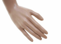 Schaufensterpuppe Frau Mannequin sitzend lebensgross