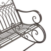 Schaukelbank Greenough 85x113x95cm im Landhausstil Dunkelgrün