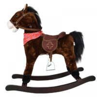 Schaukelpferd - Ab 1 Jahr Soundeffekte Kuschelweich