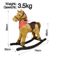 Schaukelpferd Morgan - Ab 1 Jahr Soundeffekte