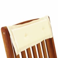 Schaukelstuhl Akazie mit Sitzkissen