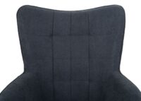 Schaukelstuhl JAM-K36 Relaxsessel Fernsehsessel ÖKO-TEX anthrazit